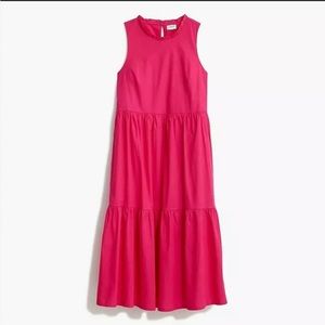 J Crew Factory Pink Maxi Dress